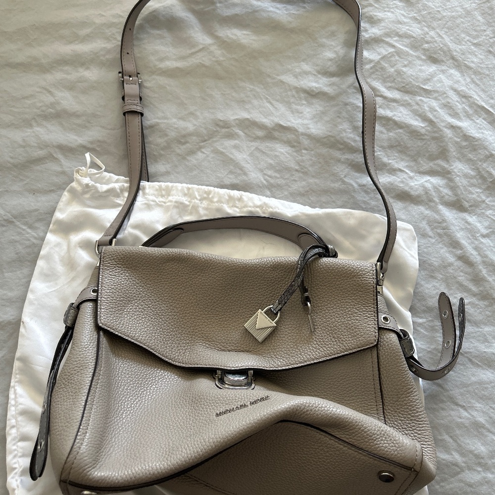 Gray Michael Kors Bag